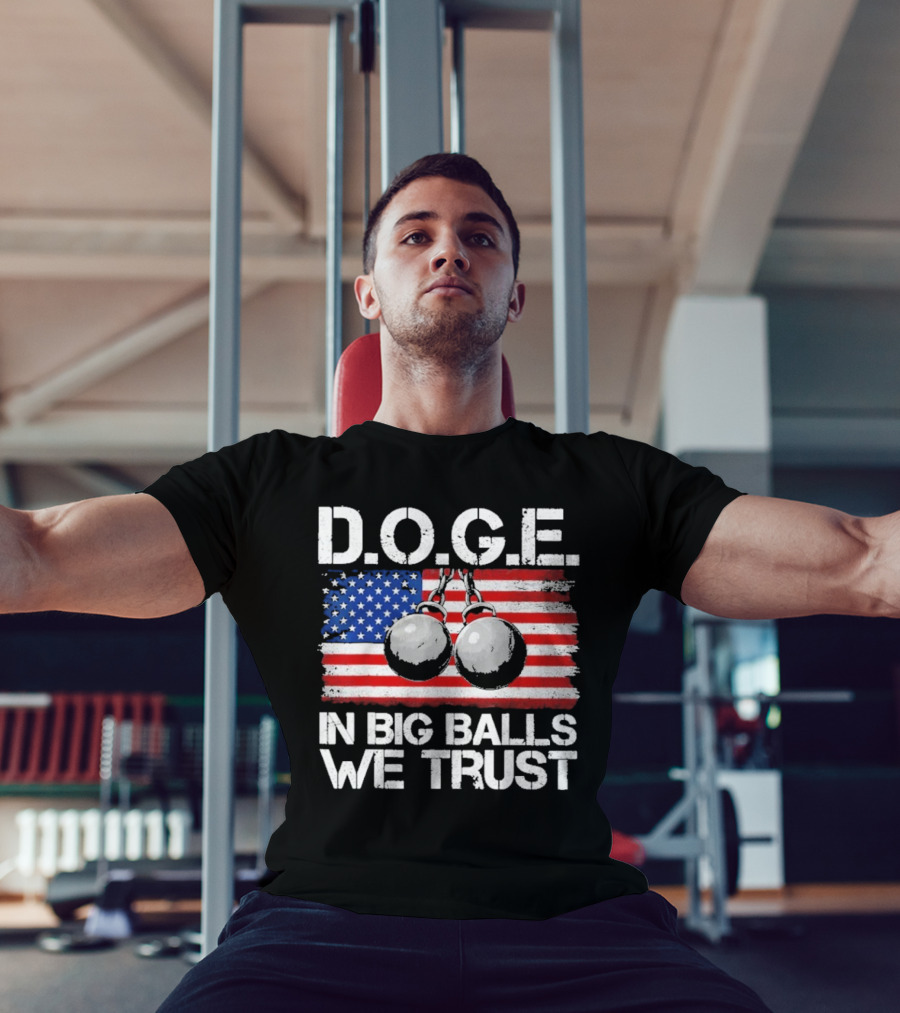 DOGE In Big Balls We Trust T-Shirt