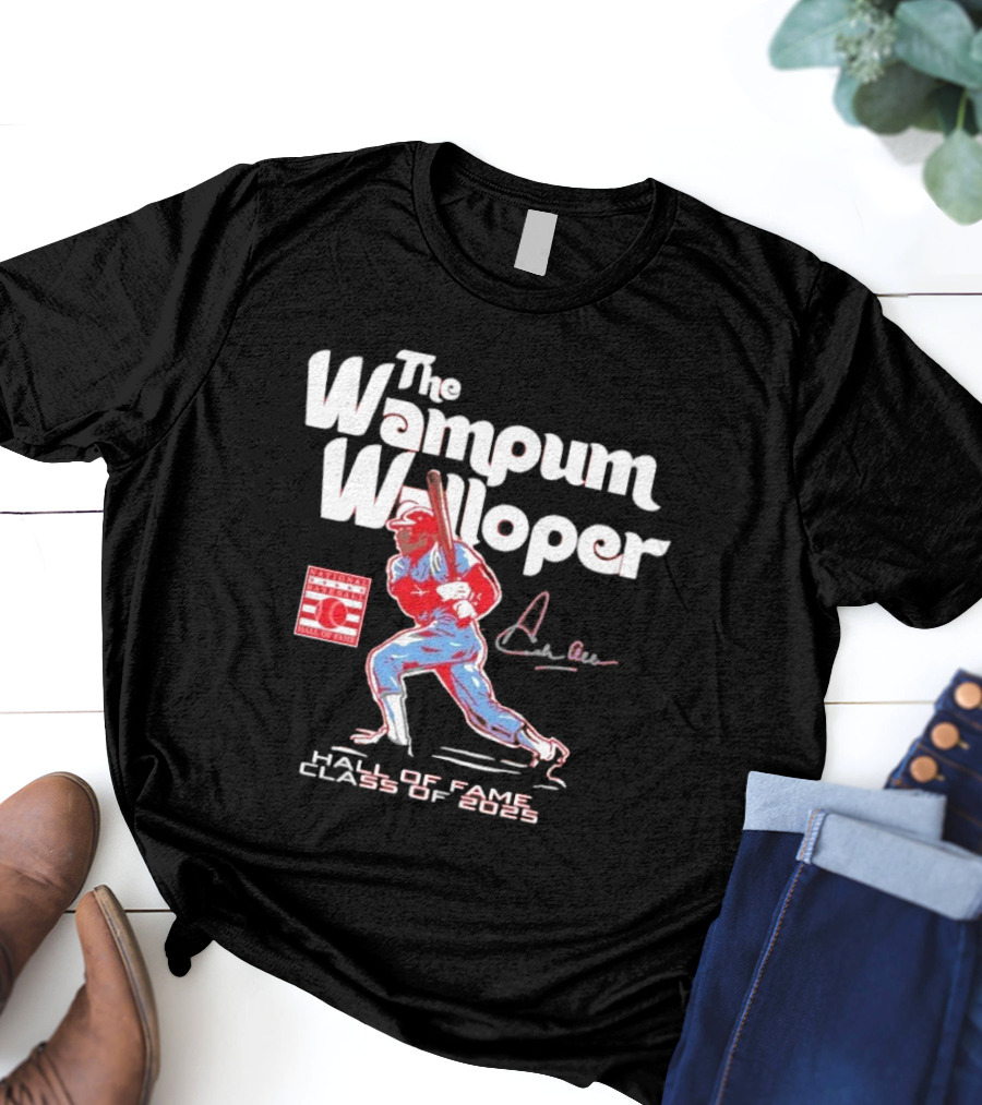 Dick Allen The Wampum Walloper Hall Of Fame Class Of 2025 T-Shirt