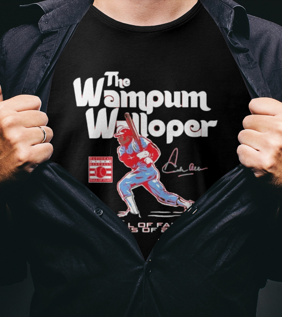 Dick Allen The Wampum Walloper Hall Of Fame Class Of 2025 T-Shirt