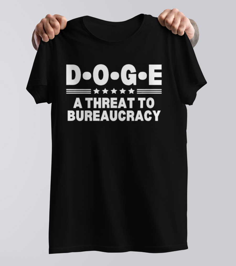 Doge A Threat To Bureaucracy Star T-Shirt