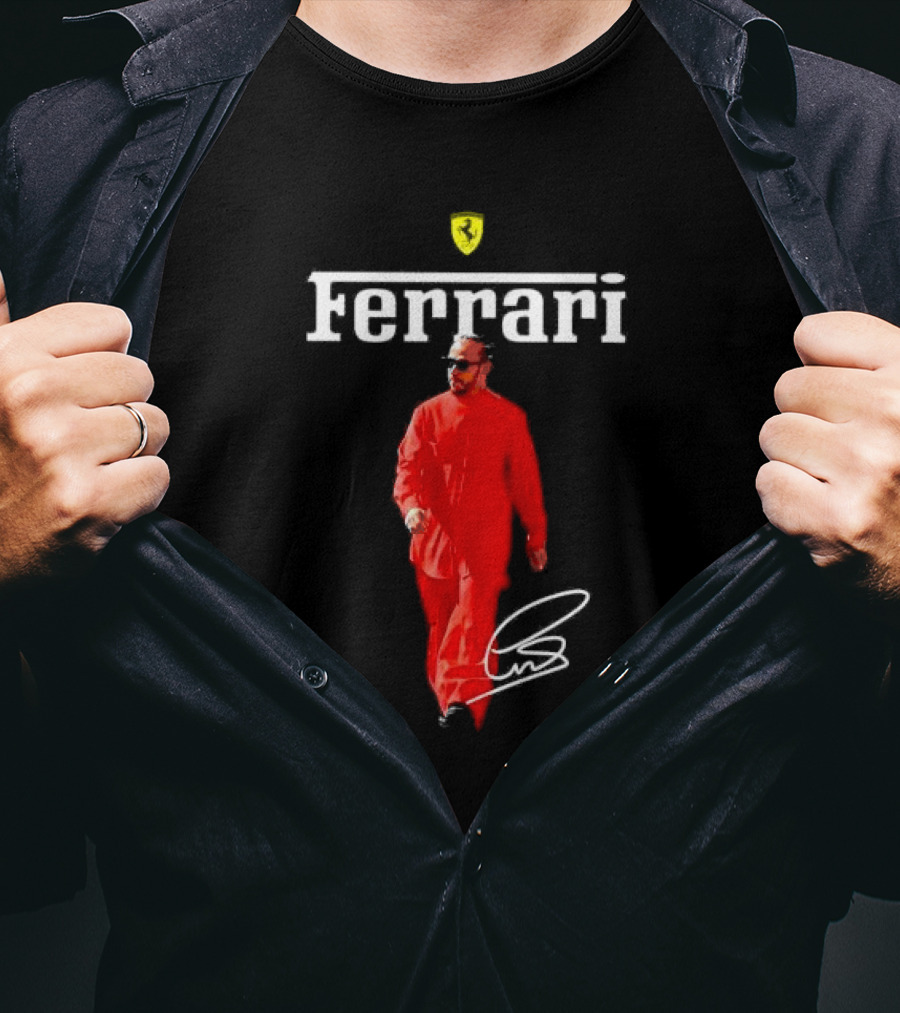 Ferrari Lewis Hamilton Signature T-Shirt
