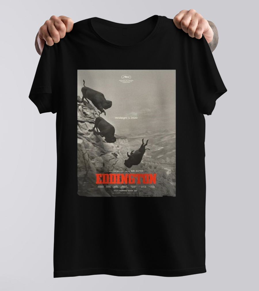 Eddington Ari Aster’s Surreal Western Dark Comedy Heads To Cannes 2025 T-Shirt