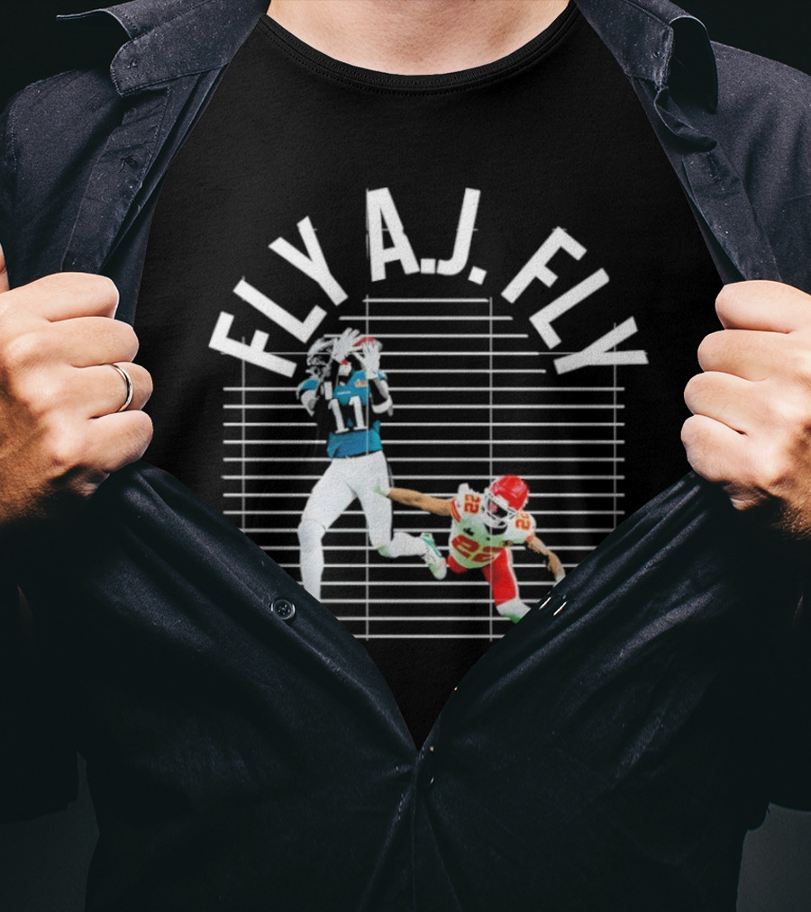 Fly Aj Fly Philadelphia Eagles Player T-Shirt
