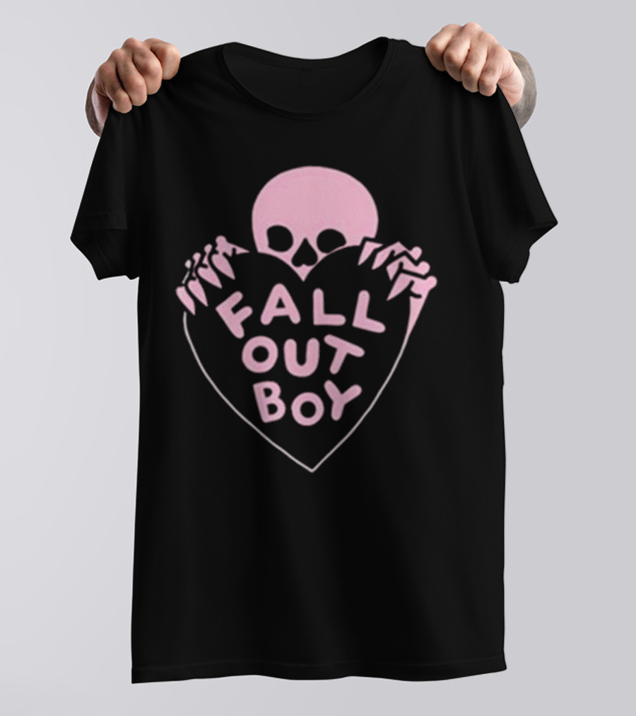 Falloutboy Skeleton Heart T-Shirt