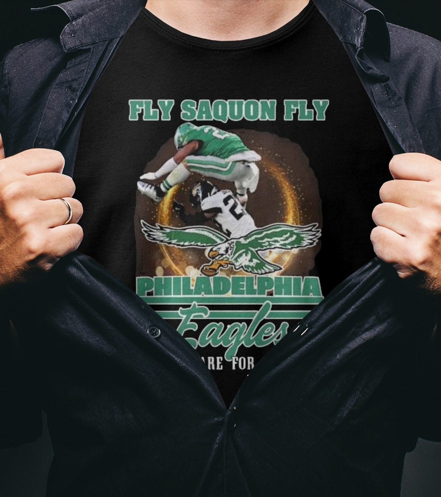 Fly Saquon Fly Philadelphia Eagles Sundays Are For The Bird T-Shirt