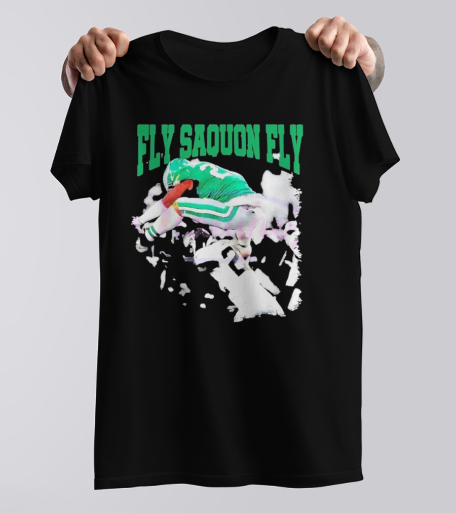 Fly Squon Fly Philadelphia Football Player T-Shirt