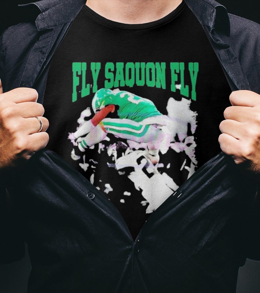 Fly Squon Fly Philadelphia Football Player T-Shirt