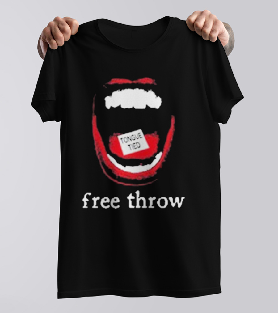 Free Throw Tongue Tied T-Shirt
