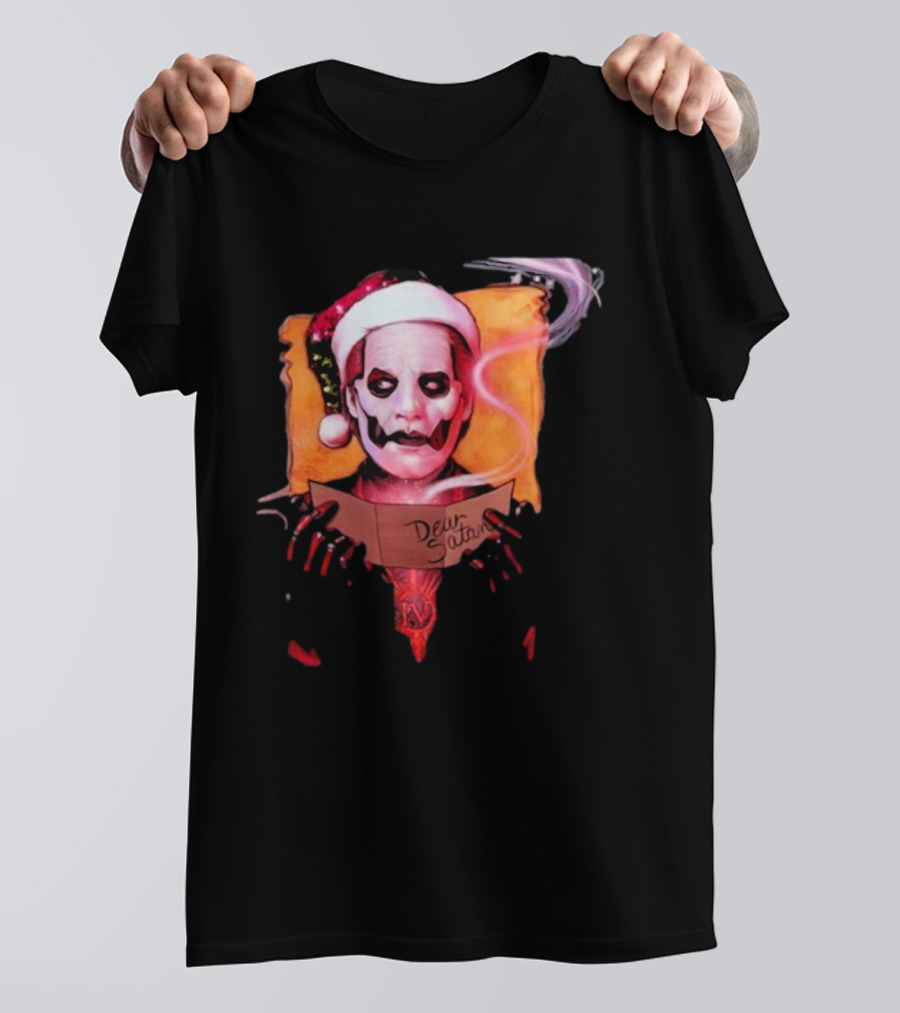 Ghost Dear Satan Christmas T-Shirt