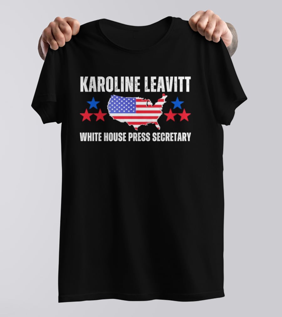 Funny Karoline Caroline Leavitt White House Press Secretary T-Shirt