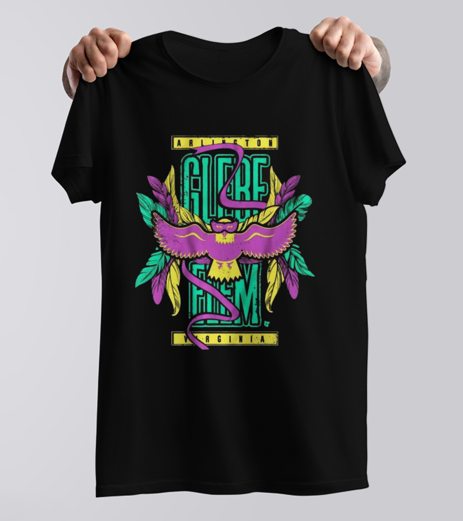 Glebe Elementary Mardi Gras Arlington Virginia T-Shirt
