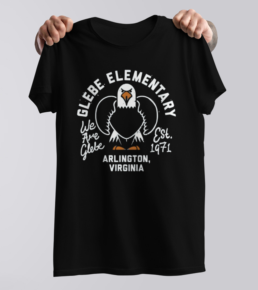 Glebe Elementary Vintage Gleagle Royal Blue T-Shirt