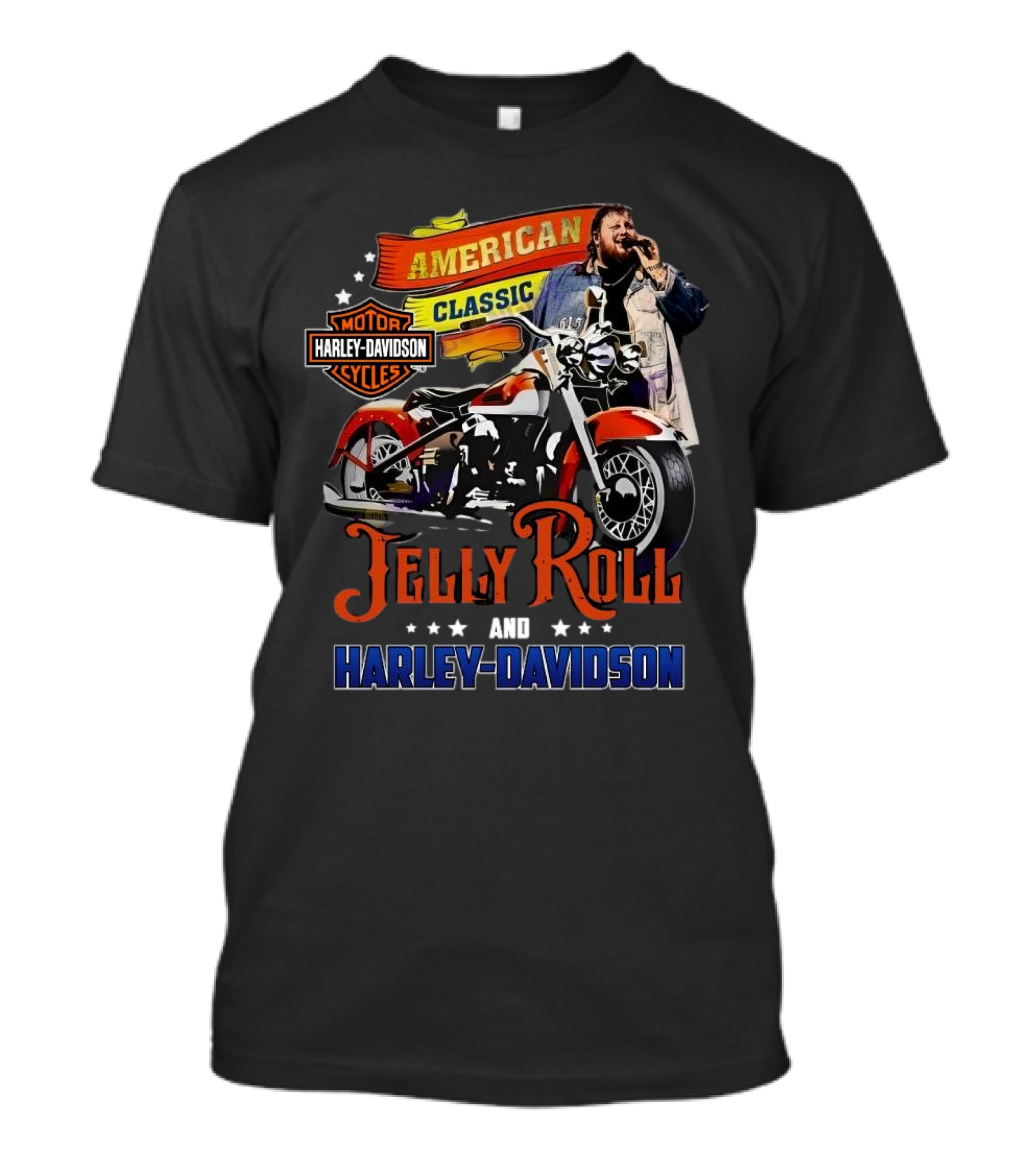 Harley Davidson – Jelly Roll American Classic Signature T-Shirt
