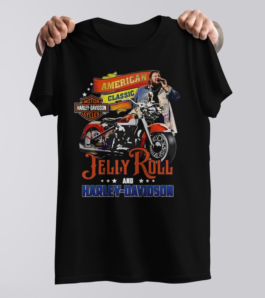 Harley Davidson – Jelly Roll American Classic Signature T-Shirt
