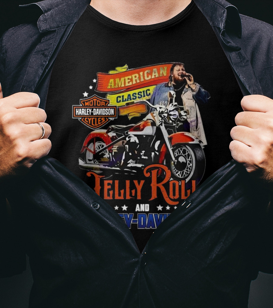 Harley Davidson – Jelly Roll American Classic Signature T-Shirt