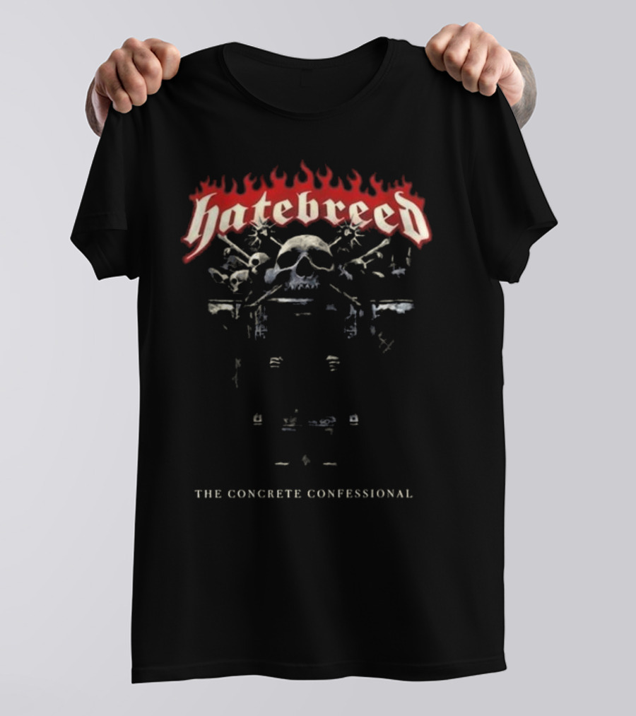 Hatebreed The Concrete Confessional 2025 T-Shirt