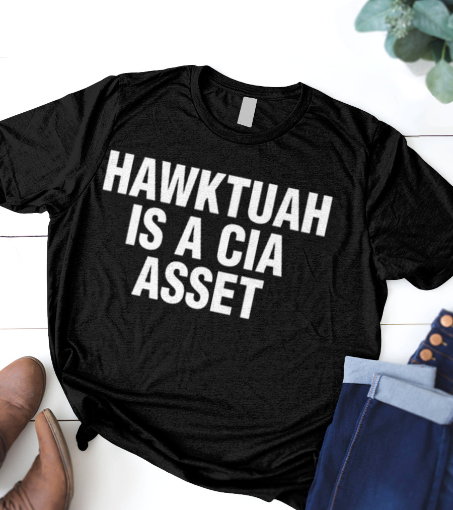 Hawk Tuah Is A Cia Asset T-Shirt