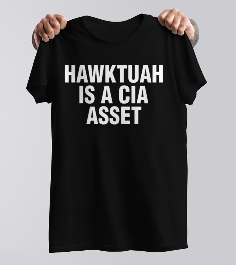Hawk Tuah Is A Cia Asset T-Shirt