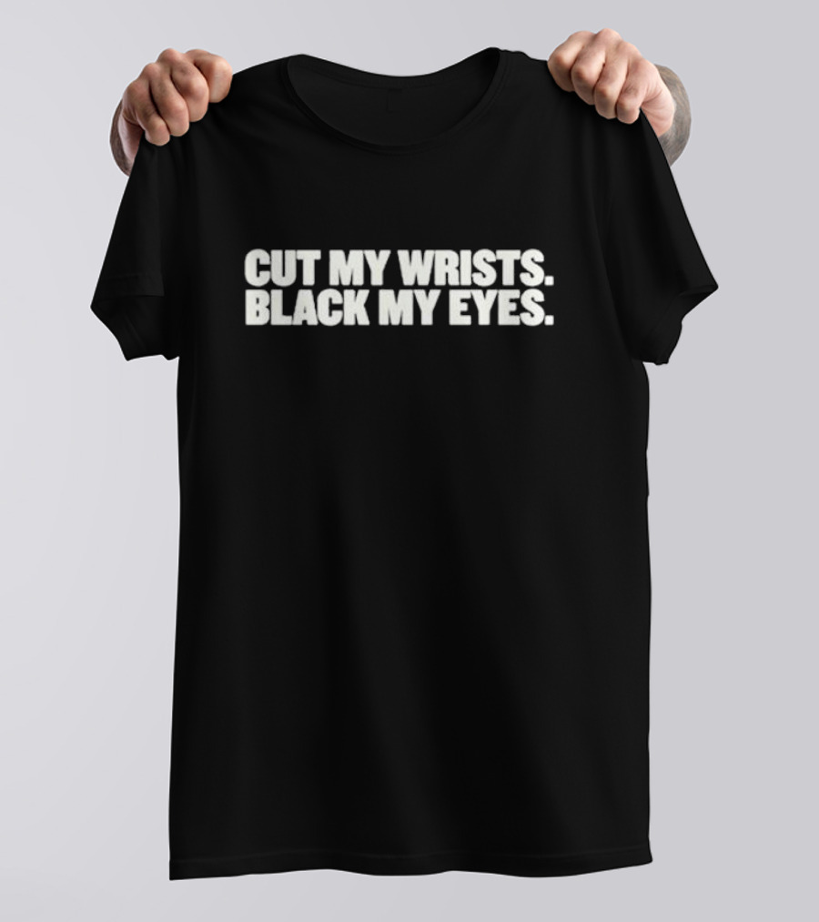 Hawthorne Heights Cut My Wrists Black My Eyes T-Shirt