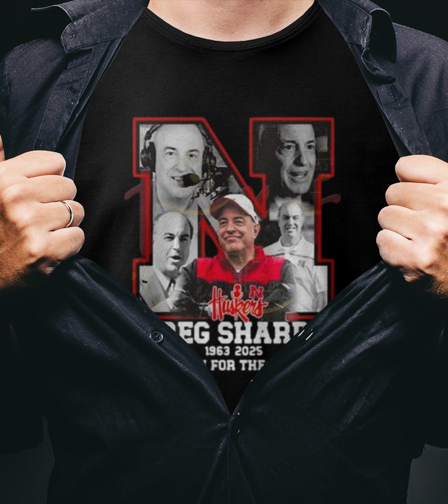 Greg Sharpe 1963-2025 Thank You For The Memories T-Shirt