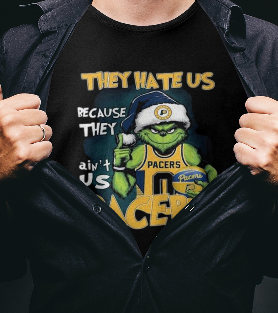 Grinch They Hate Us Because They Ain’t Us Packers T-Shirt