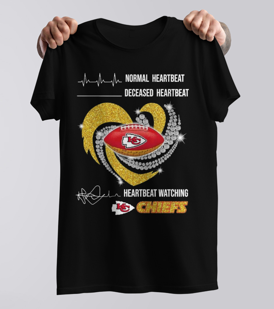 Heartbeat Ing Kansas City Chiefs 2025 T-Shirt