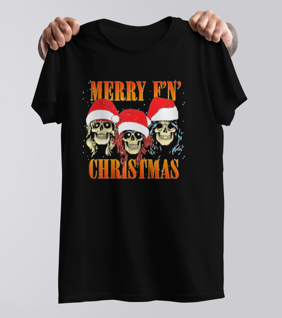 Guns N’ Roses Merry F’N’ Christmas T-Shirt