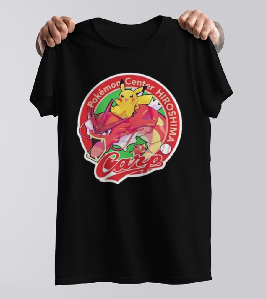 Hiroshima Toyo Carp X Pokémon Center Hiroshima T-Shirt