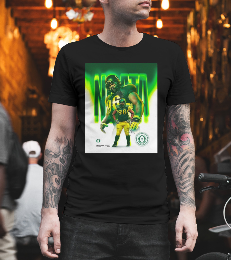 Haloti Ngata Oregon Ducks Football Inducted Into The College Football Hall Of Fame Of The Class Of 2025 T-Shirt