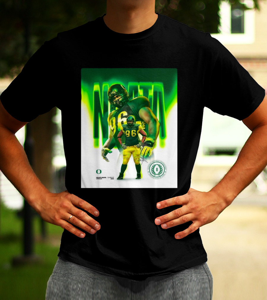 Haloti Ngata Oregon Ducks Football Inducted Into The College Football Hall Of Fame Of The Class Of 2025 T-Shirt