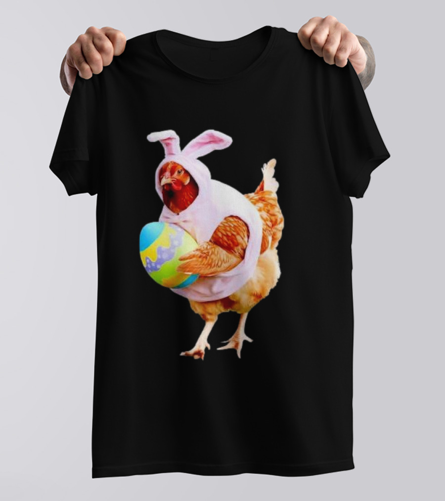 Happy Easter Chicken Bunnies T-Shirt