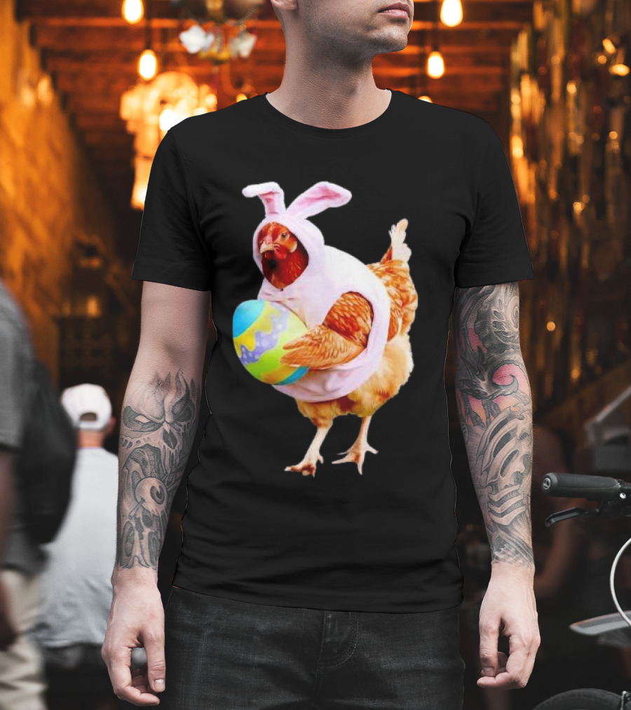 Happy Easter Chicken Bunnies T-Shirt