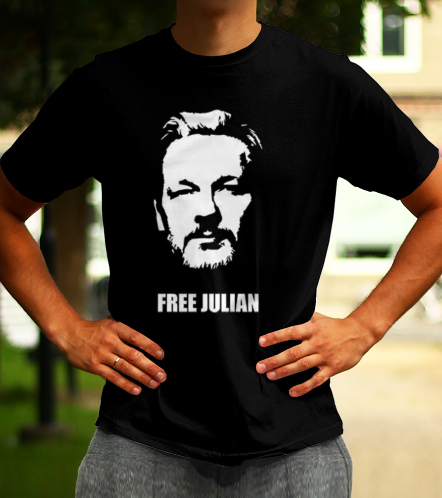 Free Julian Assange T-Shirt