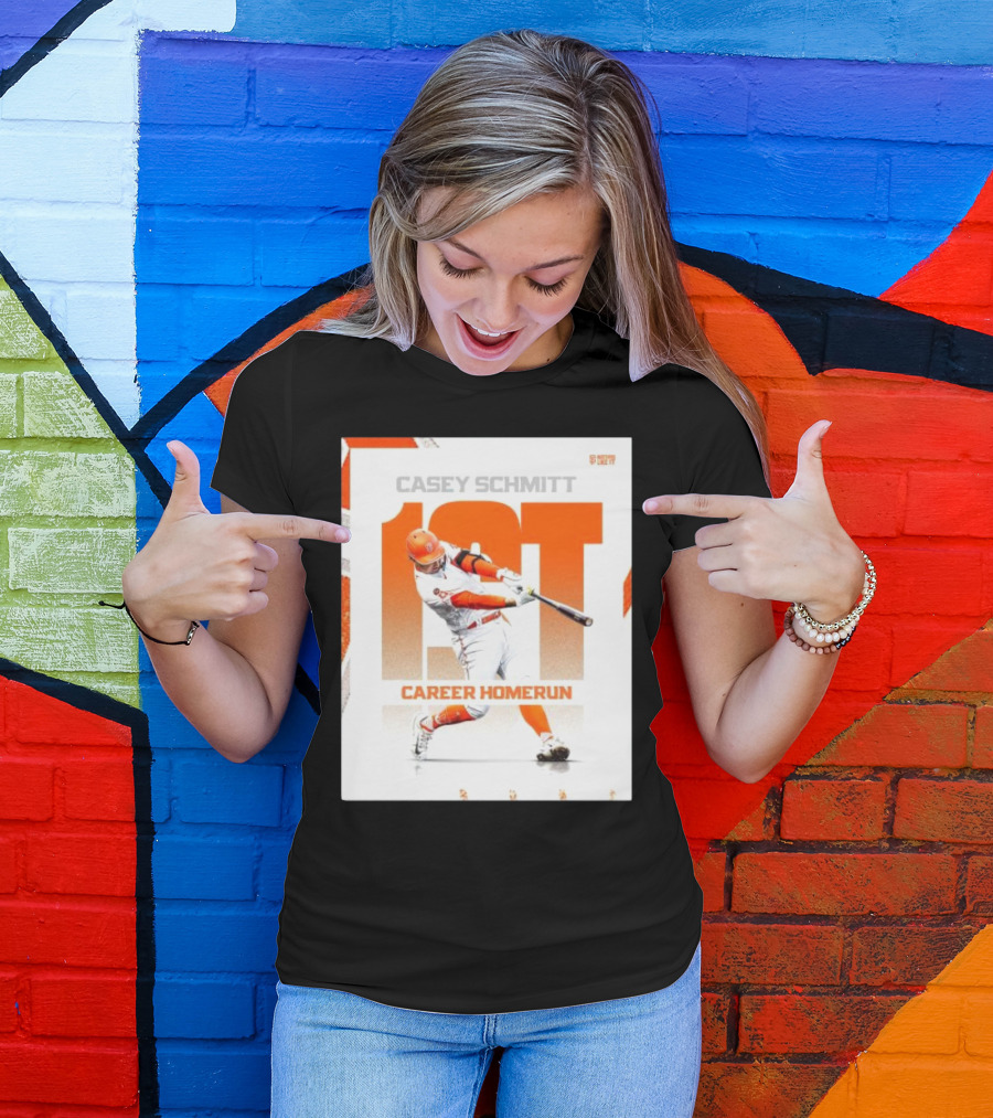 CASEY SCHMITT 1ST CAREER HOMERUN T-Shirt