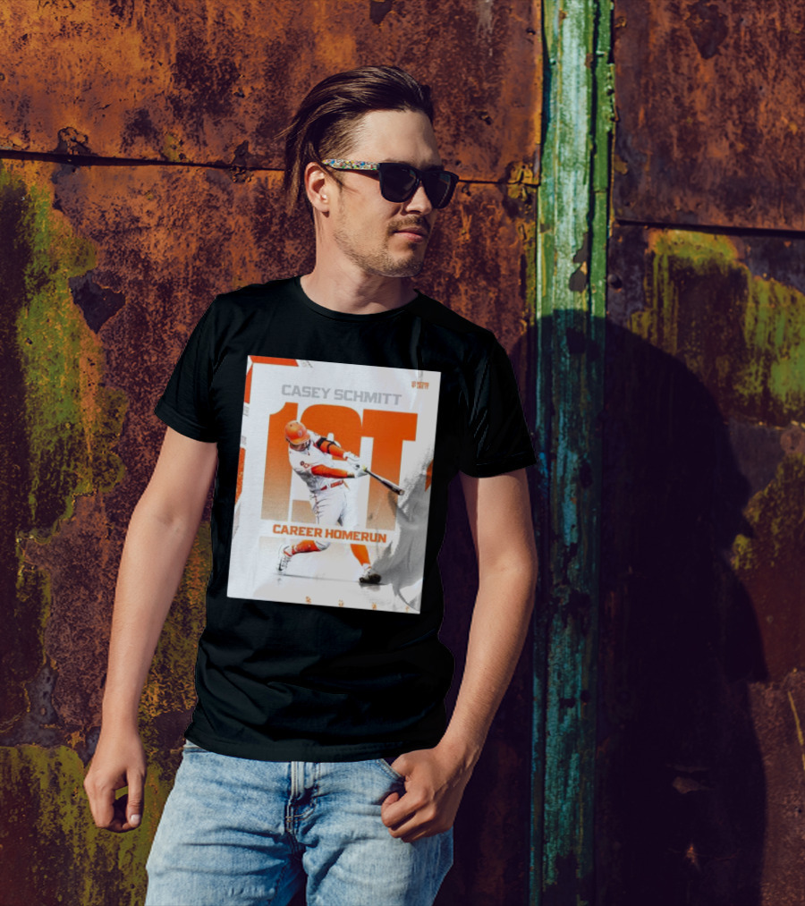 CASEY SCHMITT 1ST CAREER HOMERUN T-Shirt