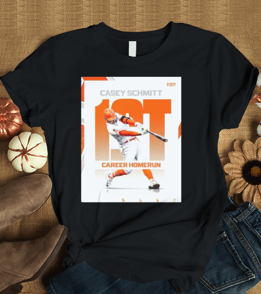 CASEY SCHMITT 1ST CAREER HOMERUN T-Shirt