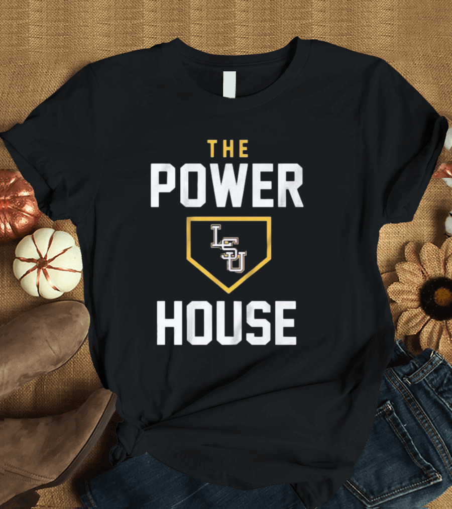 LSU Tigers The Powerhouse Baseball T-Shirt