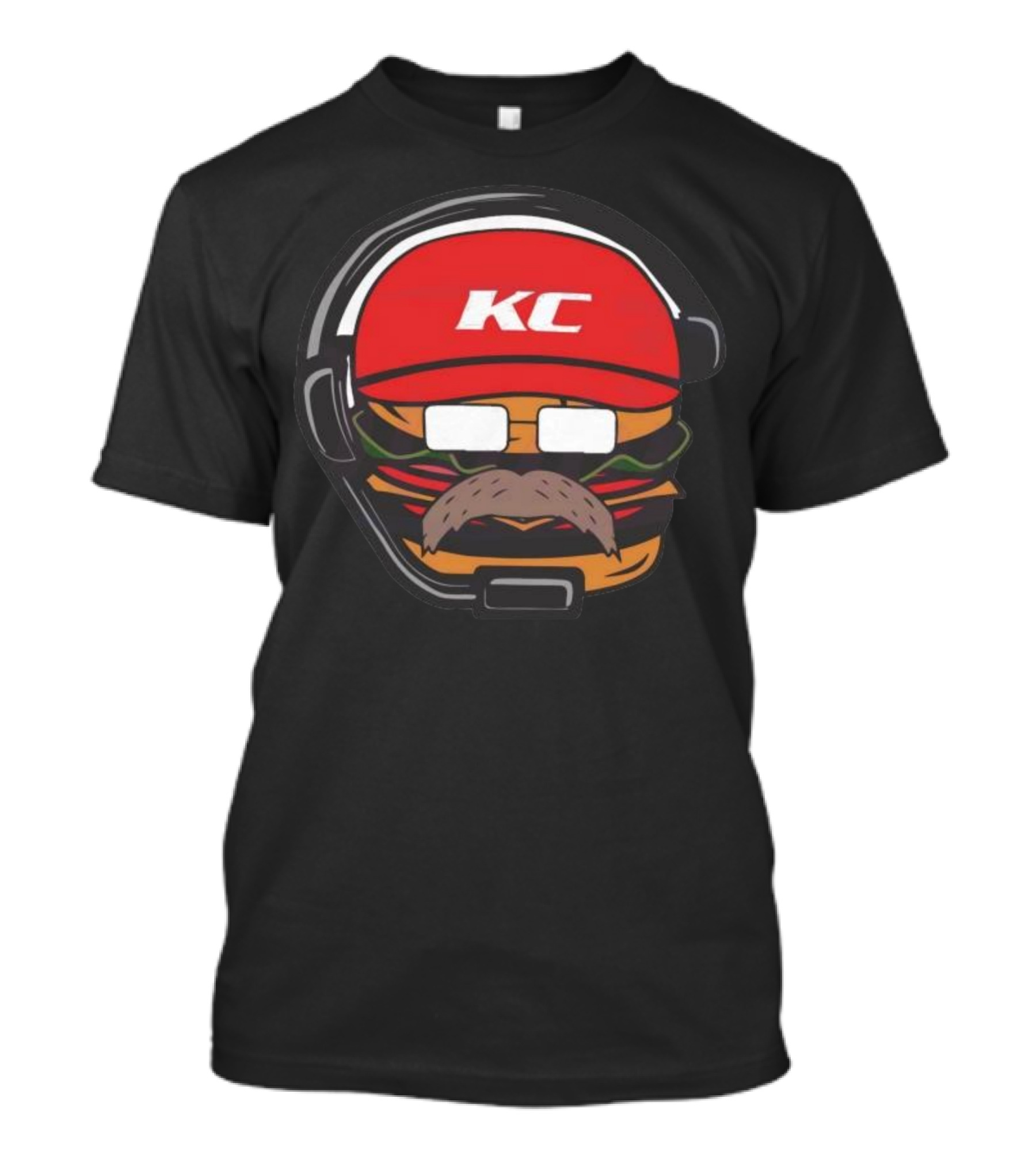 Andy Reid Hamburger KC Kansas City Chiefs T-Shirt