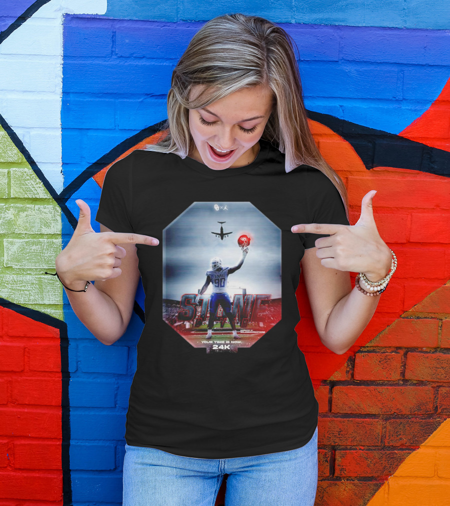 Oklahoma Sooners Stand Tall Your Time Is Now 24K T-Shirt