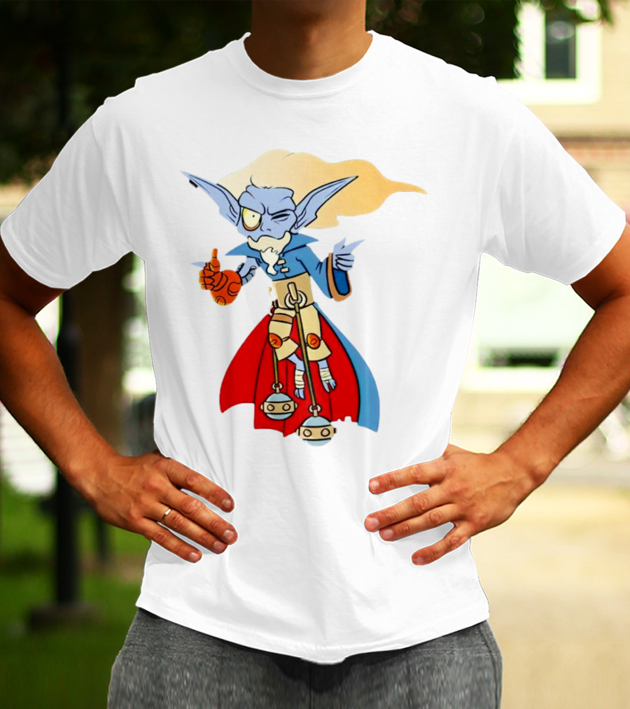 Gol Acheron Character From Jak And Daxter Franchise T-Shirt