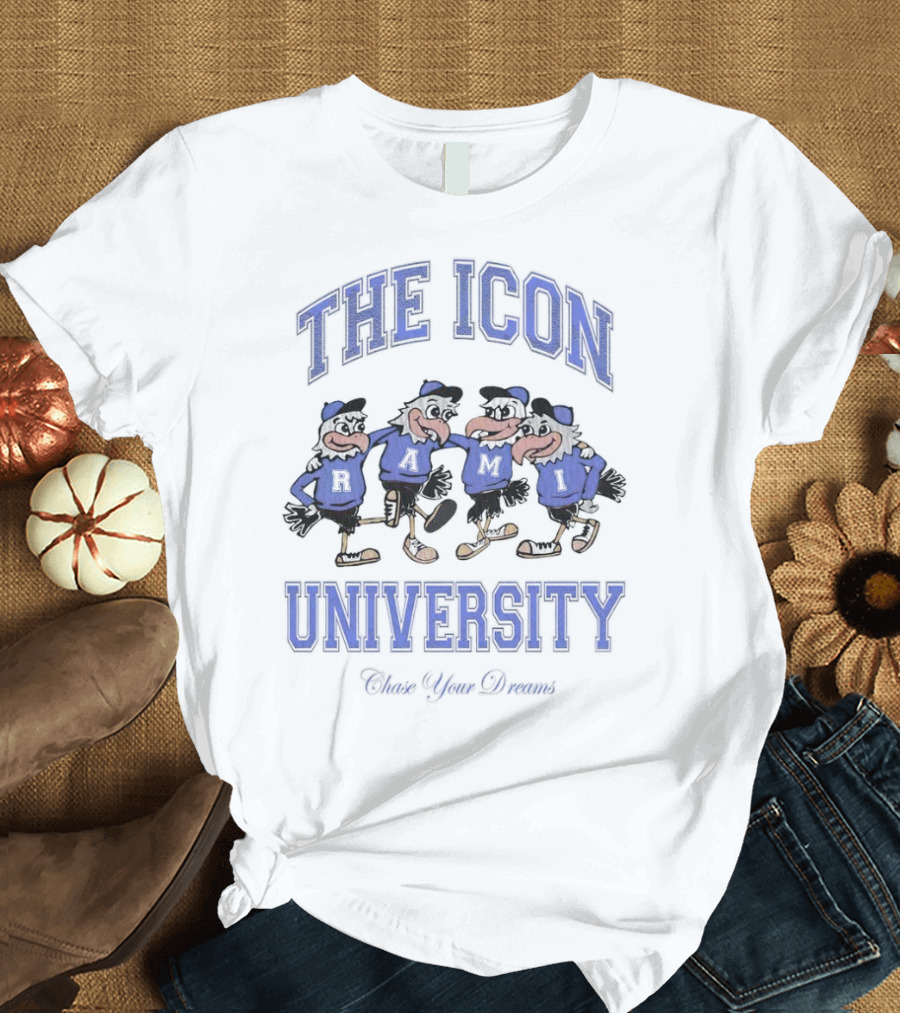 THE ICON UNIVERSITY RAMI Chase Your Dreams T-Shirt