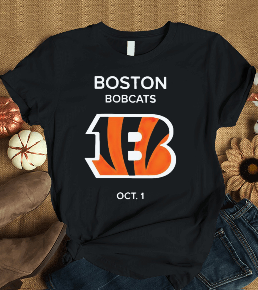 Boston Bobcats Oct. 1 Bengals T-Shirt