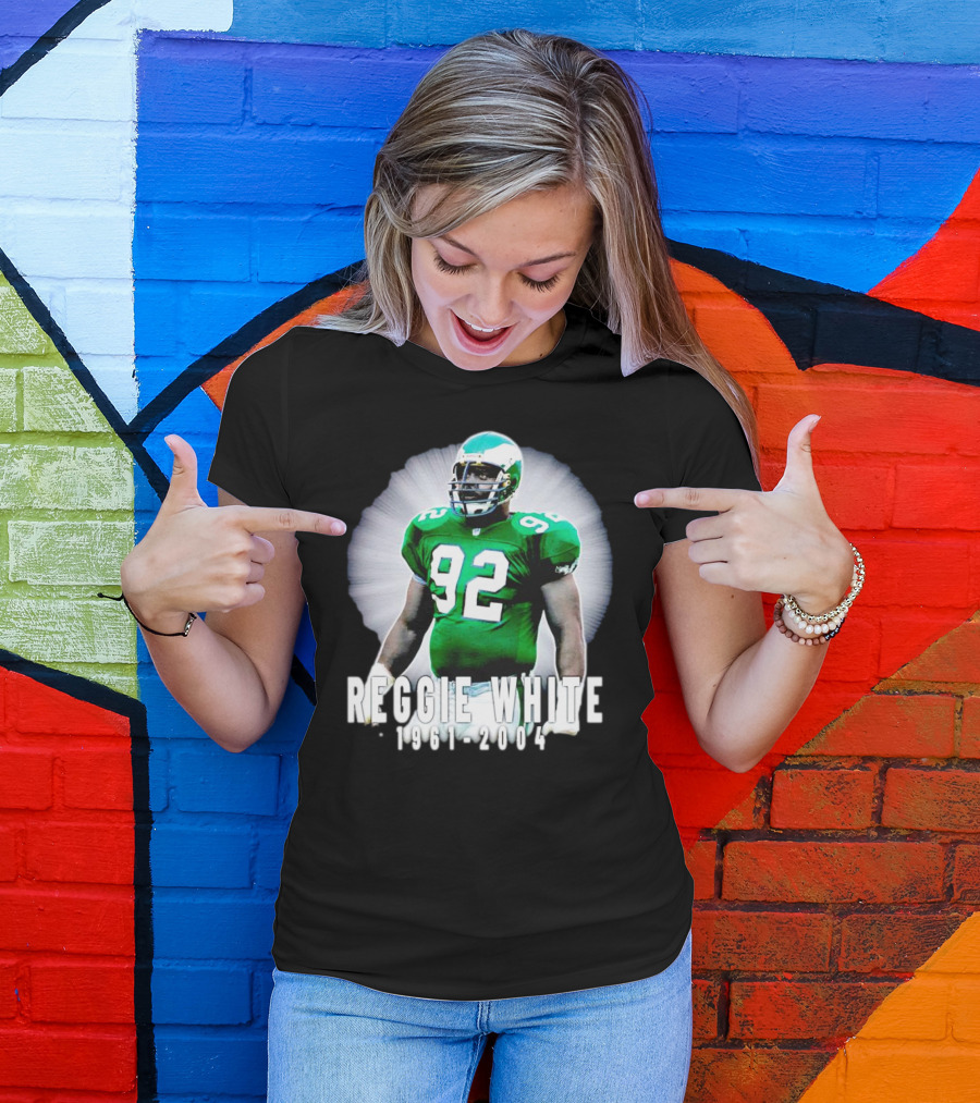 Reggie White 1961-2004 Legacy Series 92 Football Legend T-Shirt