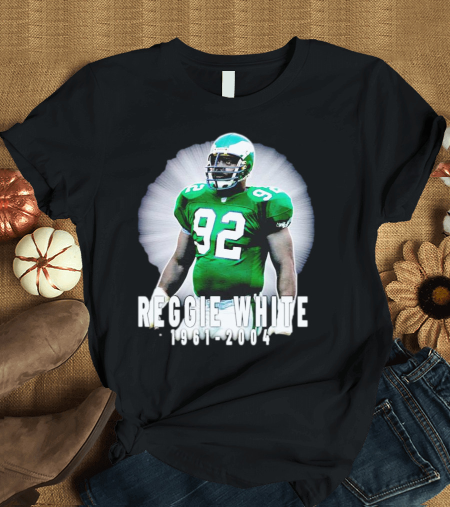 Reggie White 1961-2004 Legacy Series 92 Football Legend T-Shirt