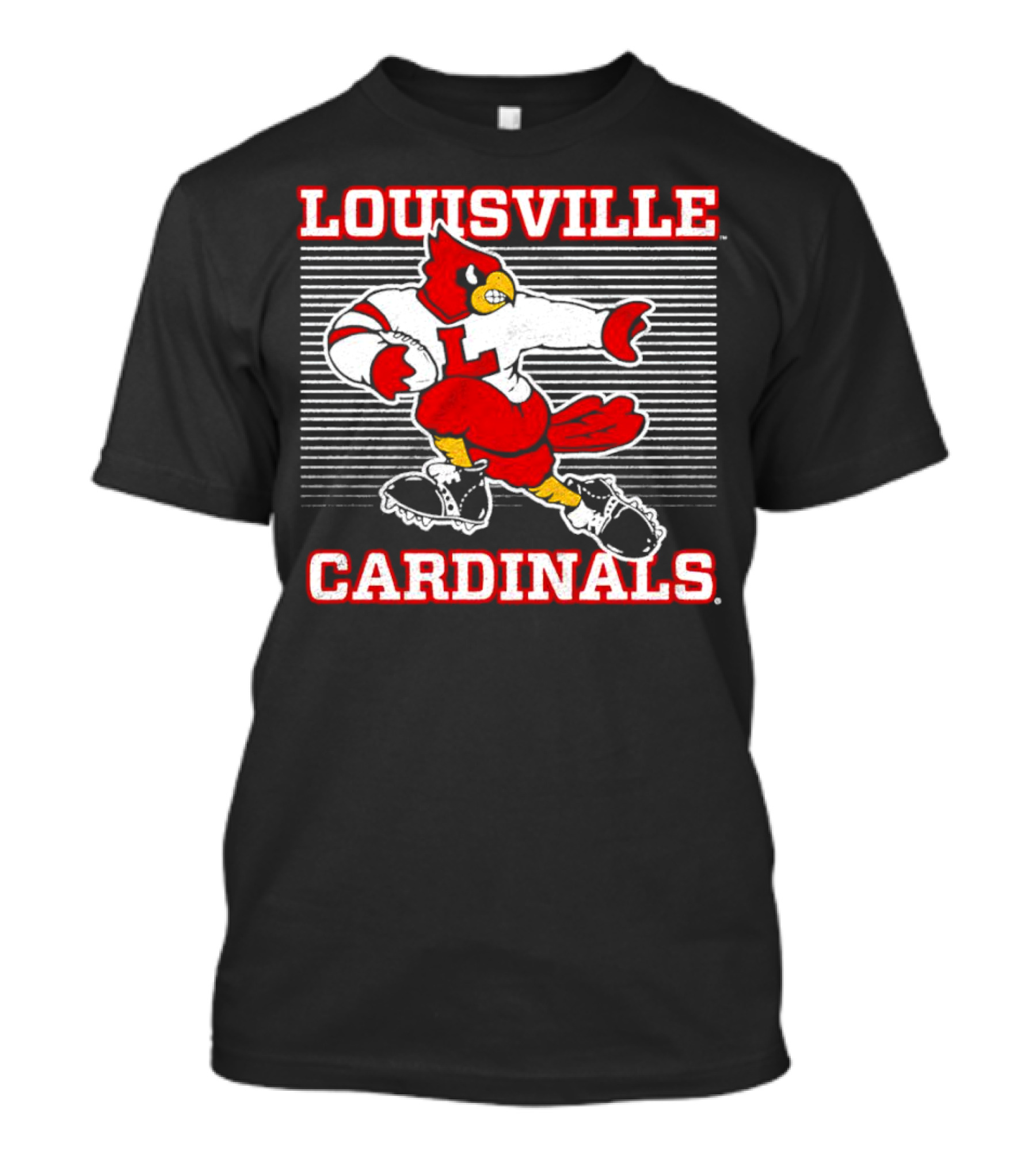 Louisville Cardinals Football Bird Heisman T-Shirt
