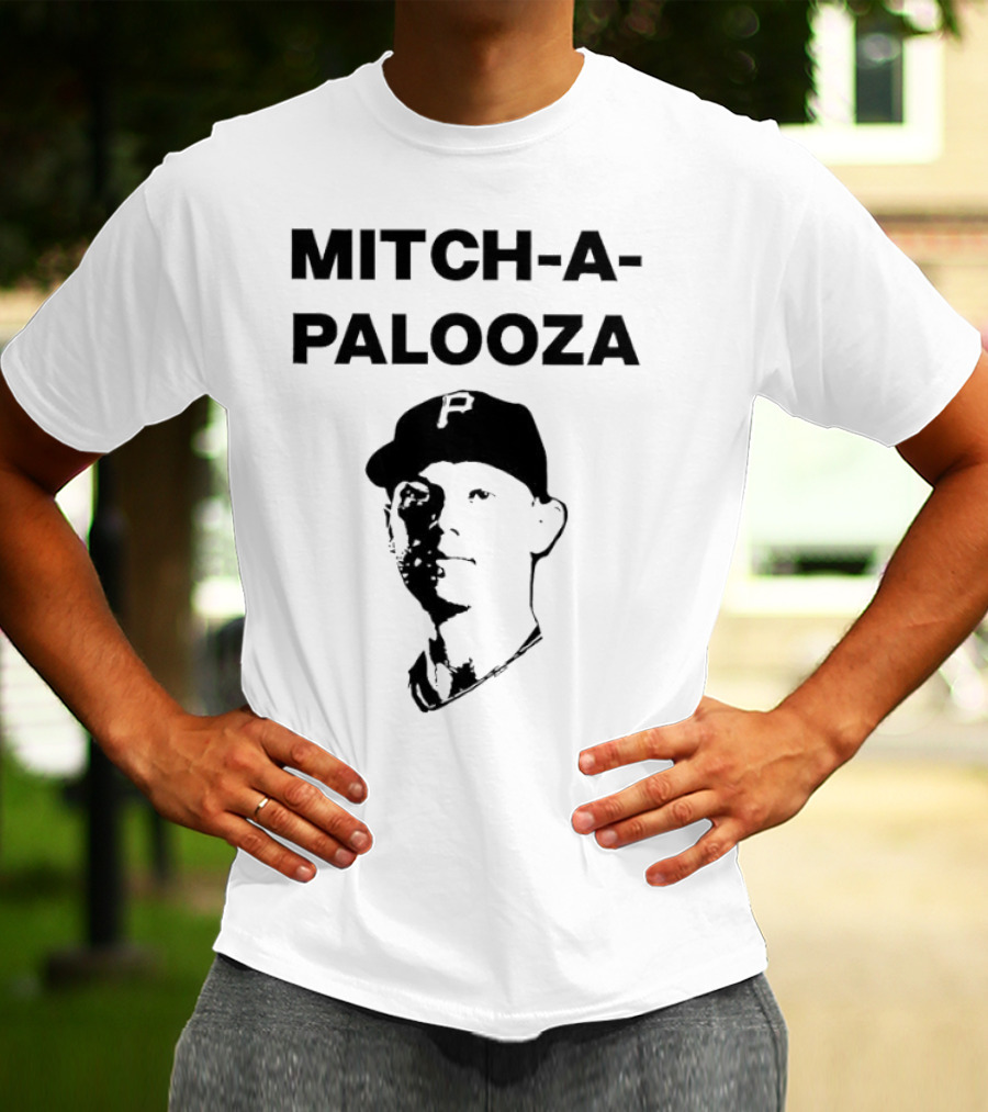 Mitch-a-Palooza P Baseball T-Shirt