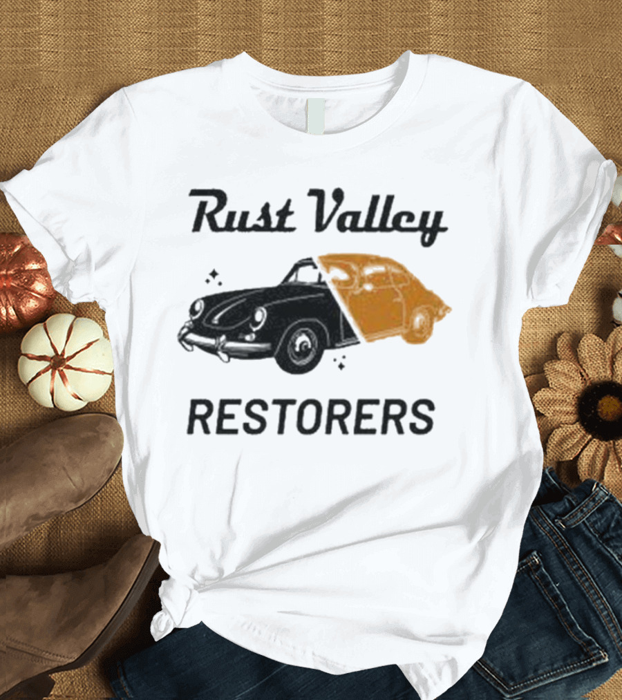 Rust Valley Restorers Classic Car Transformation T-Shirt
