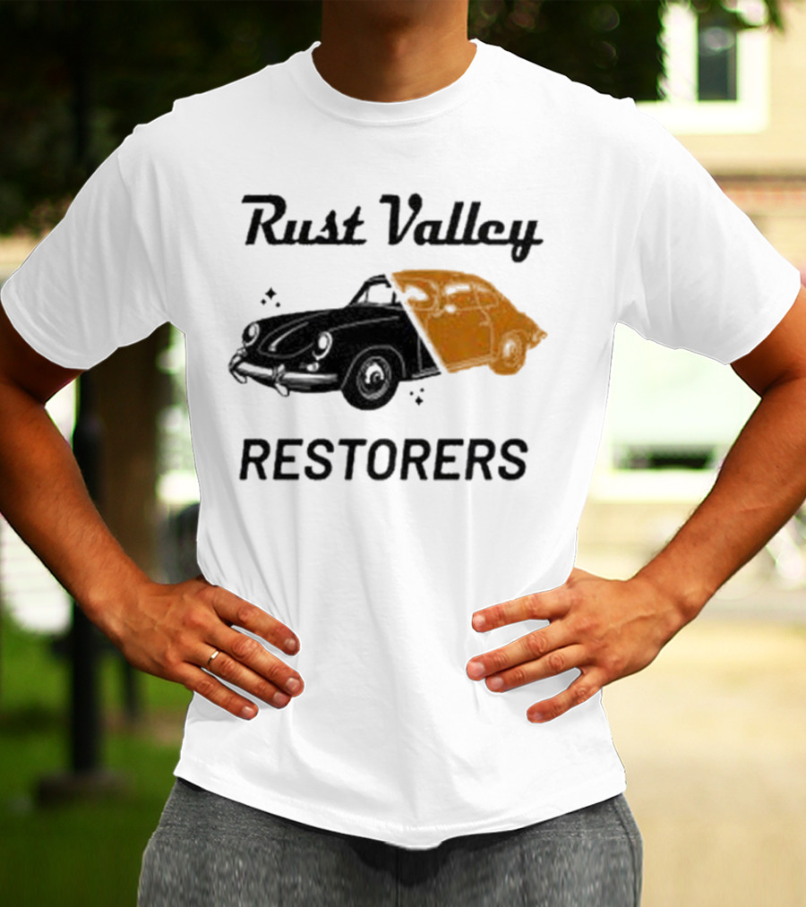 Rust Valley Restorers Classic Car Transformation T-Shirt