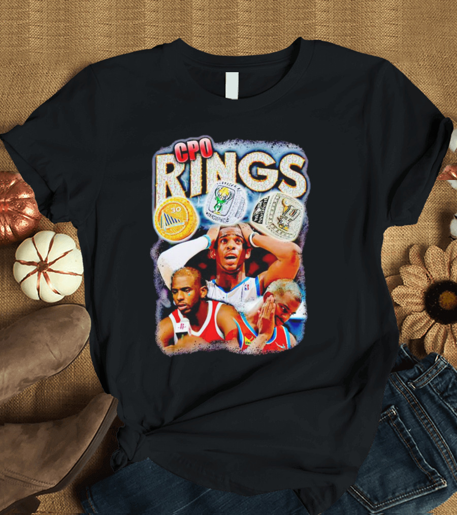 CPO Rings NBA Basketball Champion Dreams And Legacy T-Shirt