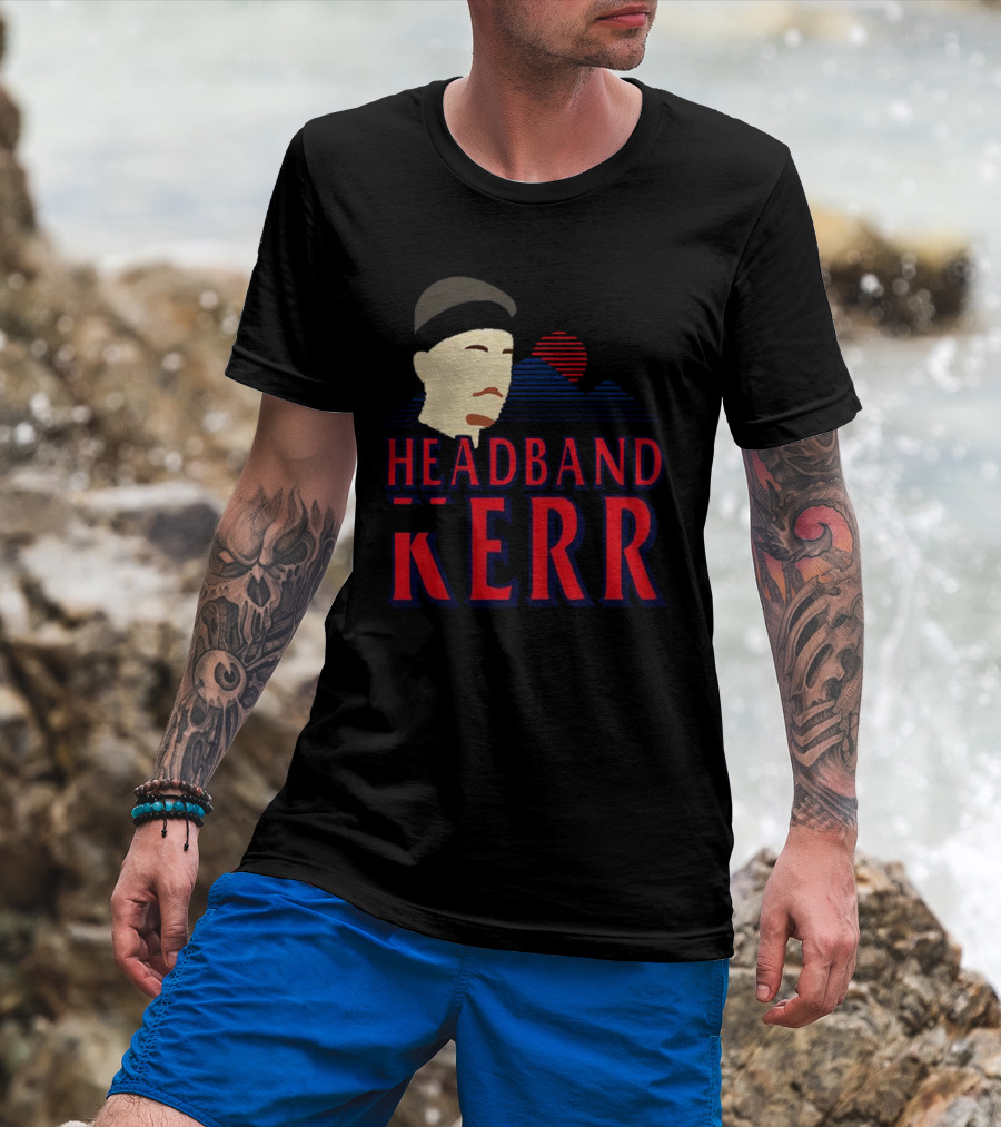 Headband Kerr Mountain Sunset T-Shirt